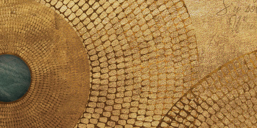 dettaglio carta da parati filigrana