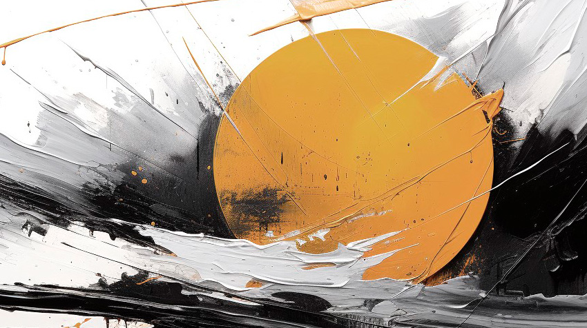 dettaglio carta da parati tramonti in inverno