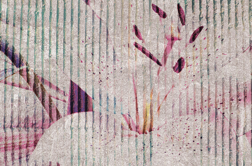 dettaglio carta da parati psiche