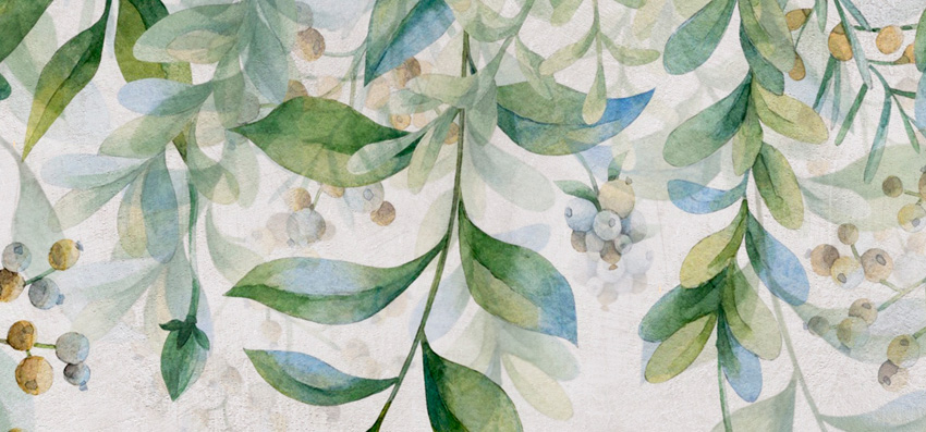 dettaglio carta da parati natura invertita