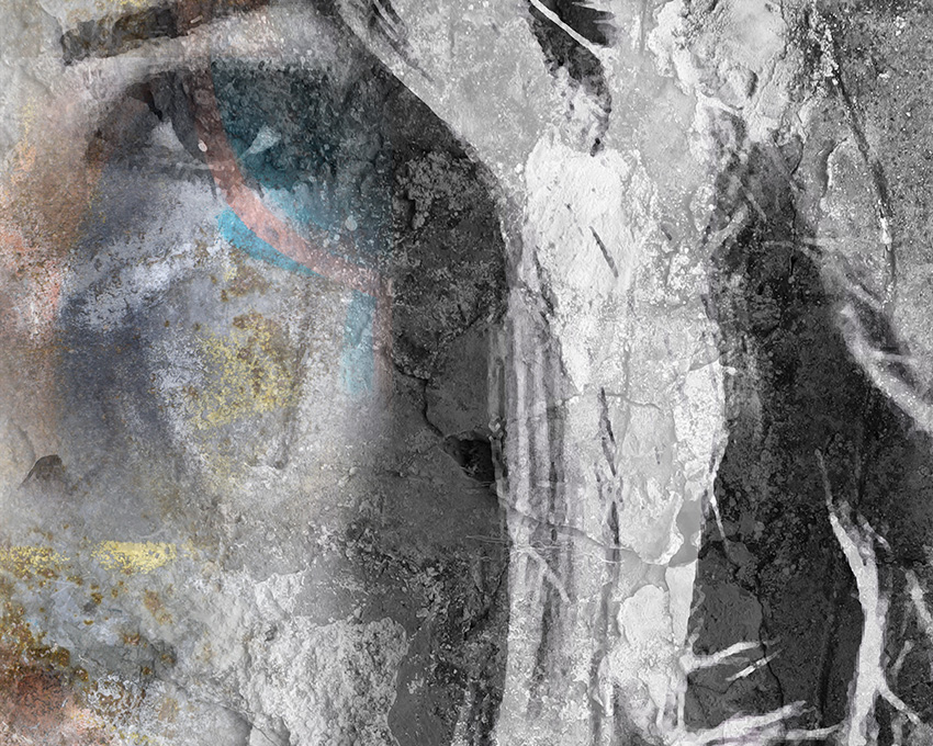 dettaglio carta da parati cement