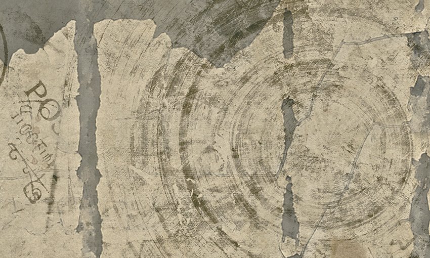 dettaglio carta da parati cartolina vintage