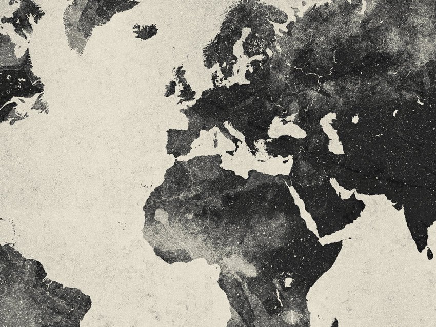 dettaglio carta da parati continenti