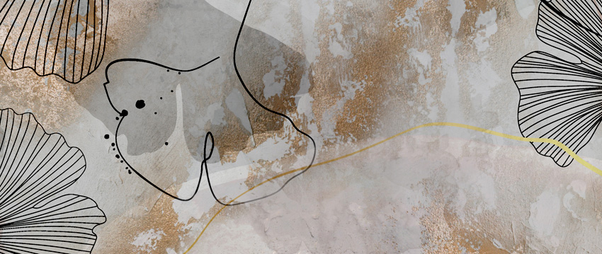 dettaglio carta da parati fiori decor