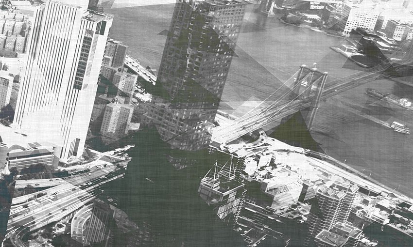 dettaglio carta da parati metropoli