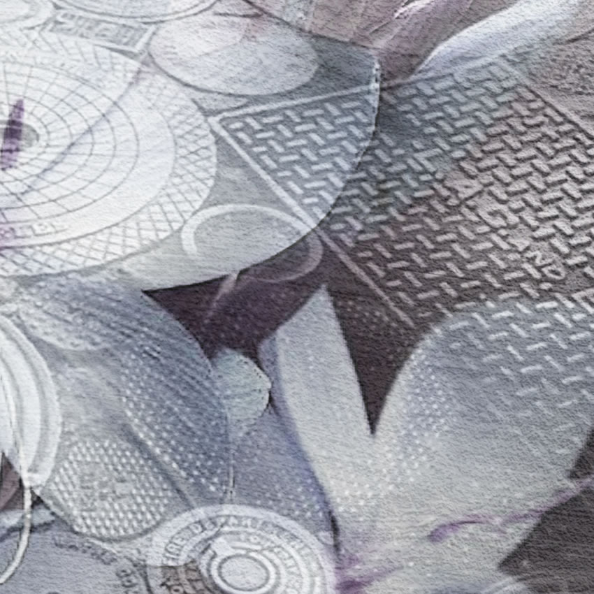 dettaglio carta da parati urban loto