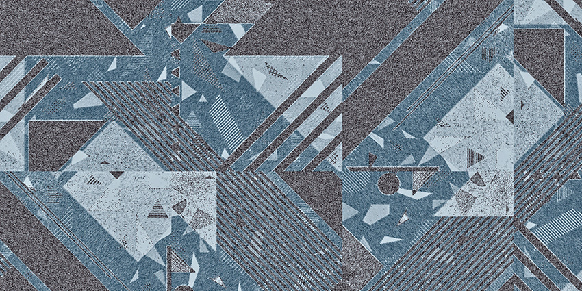 dettaglio carta da parati geometrie materiche