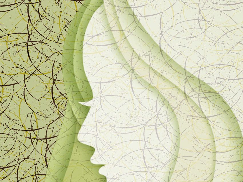 Dettaglio del disegno della carta