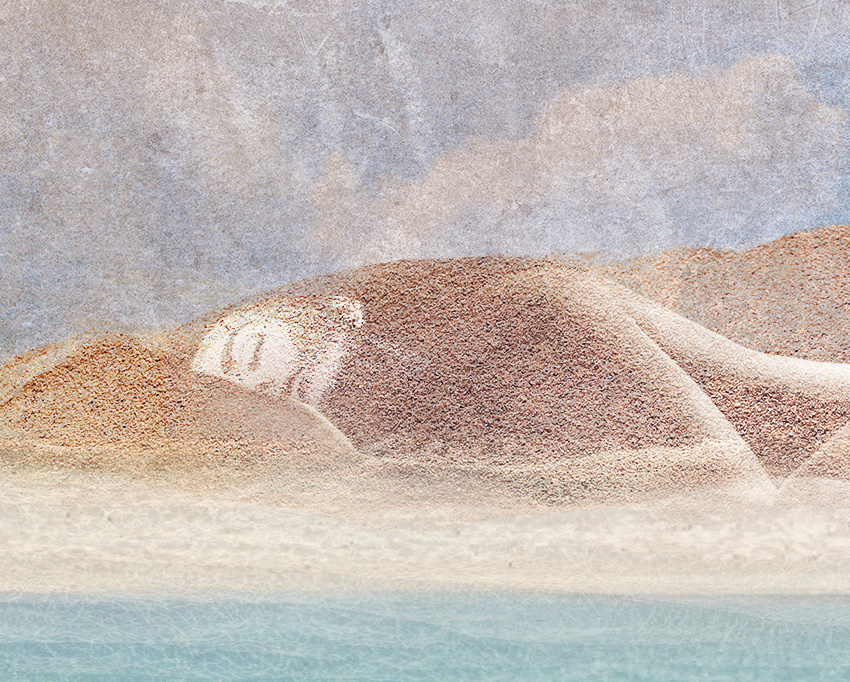 dettaglio carta da parati dune