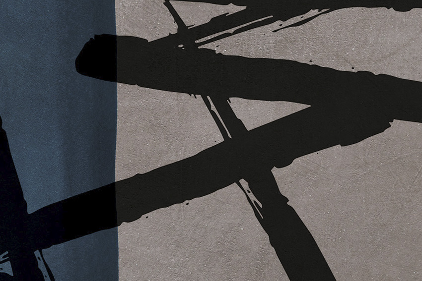 dettaglio carta da parati equilibrio design