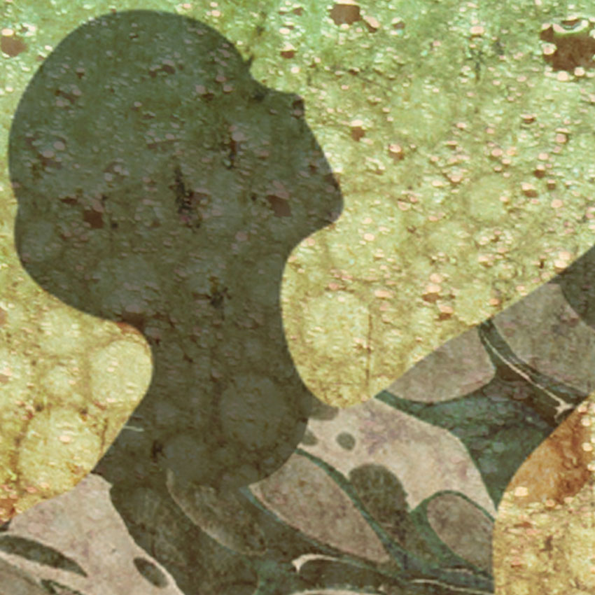 dettaglio carta da parati gocce di danza