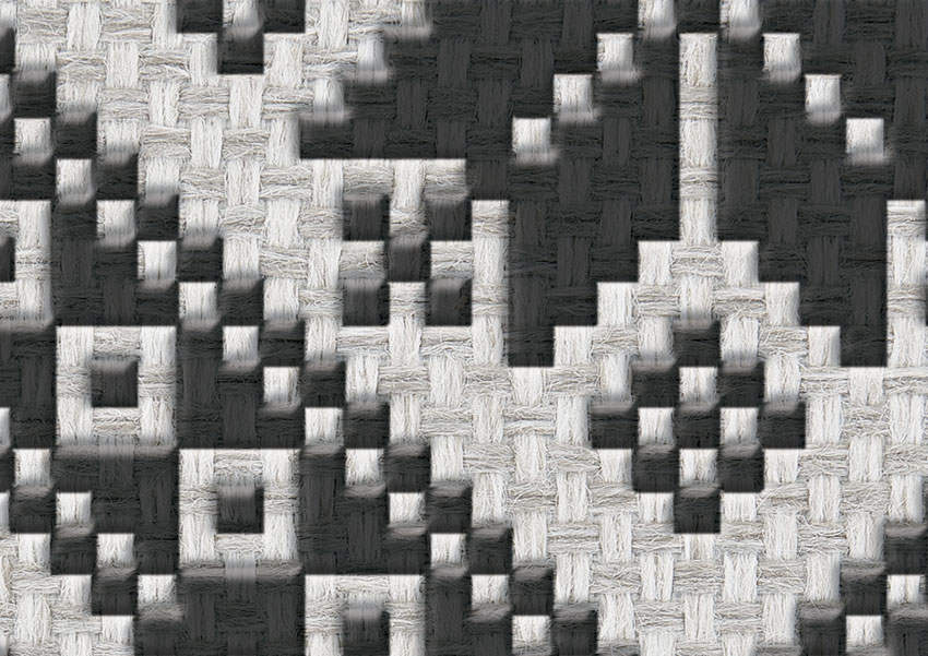 dettaglio carta da parati tessuti coordinati