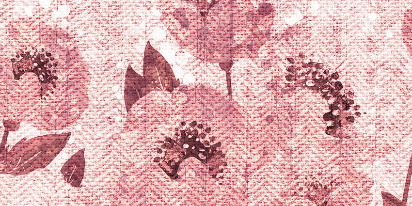 dettaglio carta da parati fiori di papiro