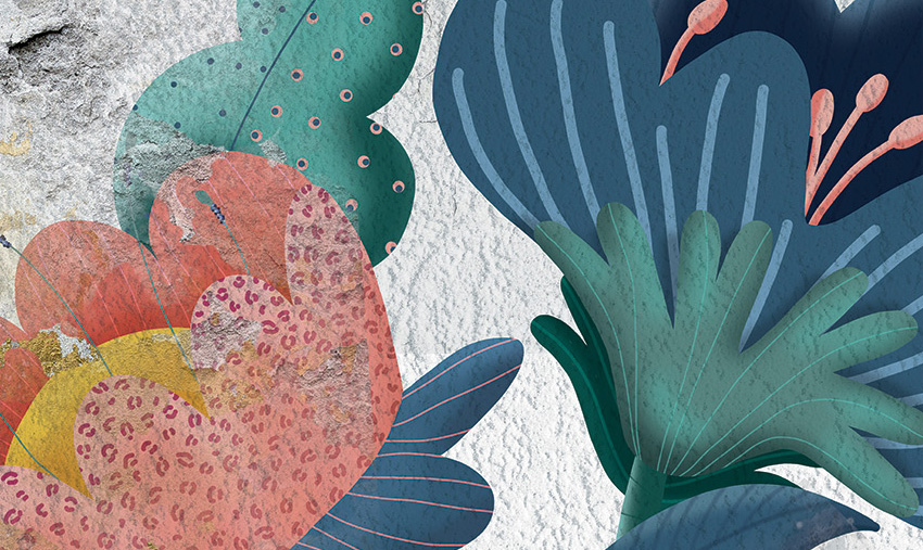 dettaglio carta da parati