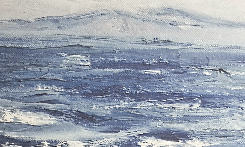 dettaglio carta da parati mediterraneo