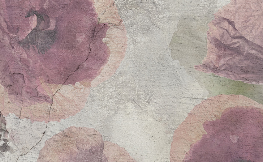 dettaglio carta da parati muro floreale