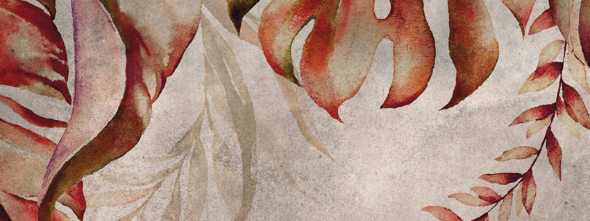 dettaglio carta da parati natura in autunno