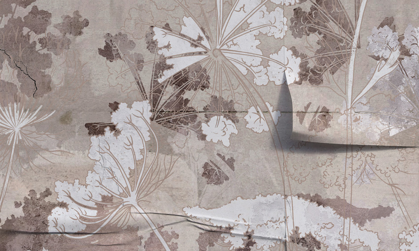 dettaglio carta da parati natura in movimento