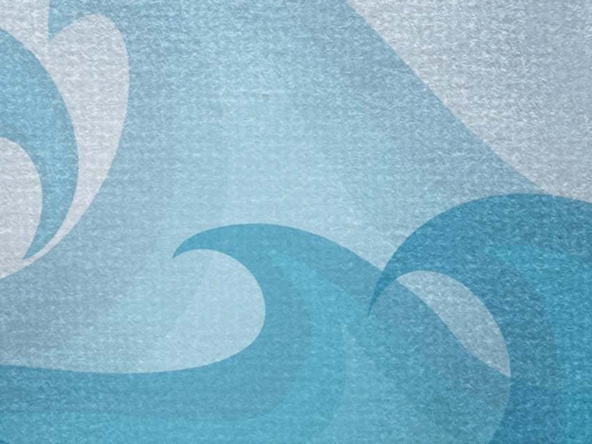 Dettaglio della carta da parati onde