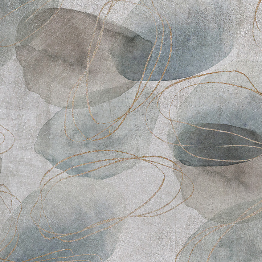 dettaglio carta da parati pavimento acquerelli fluidi