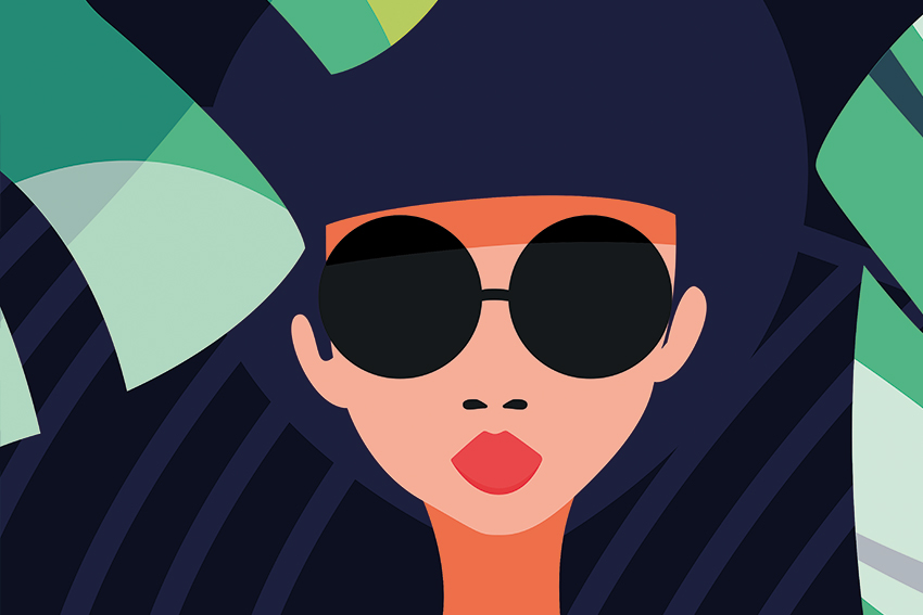 dettaglio carta da parati divine