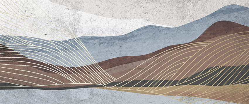 dettaglio carta da parati sunset