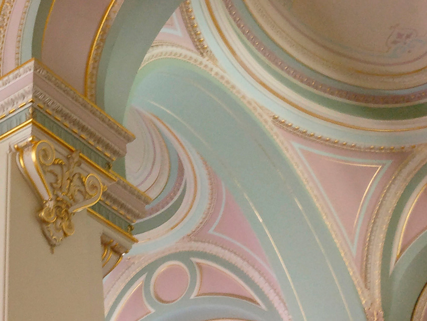 dettaglio carta da parati tridimensionale