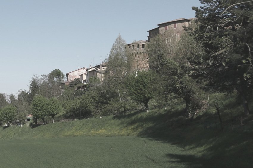 dettaglio carta da parati vallata