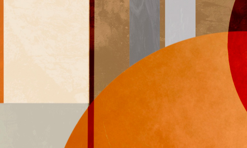 dettaglio carta da parati geometrie artistiche