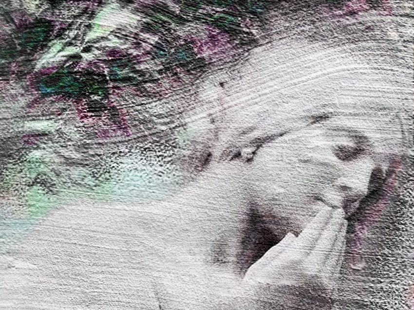 Dettaglio della carta da parati