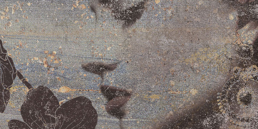 dettaglio carta da parati amarsi