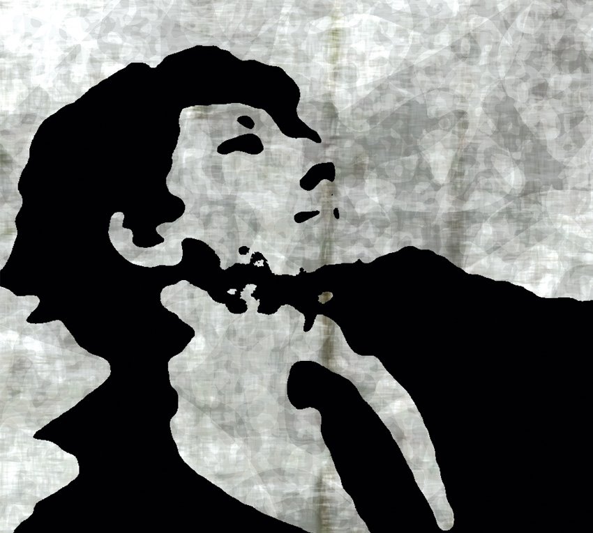 Dettaglio della carta da parati