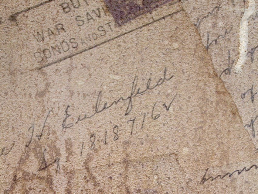 Dettaglio della carta da parati