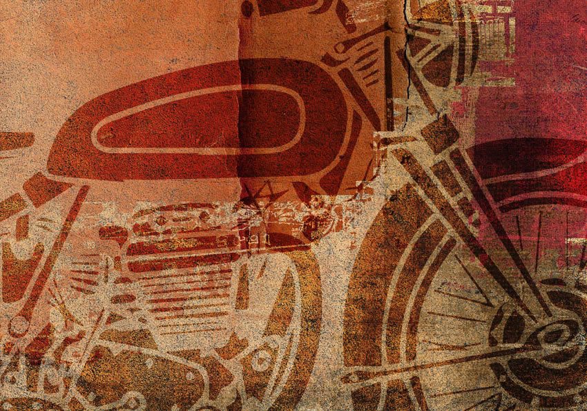 dettaglio carta da parati moto vector