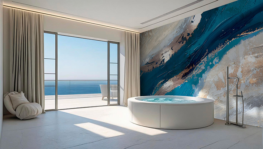 parati onda in equilibrio