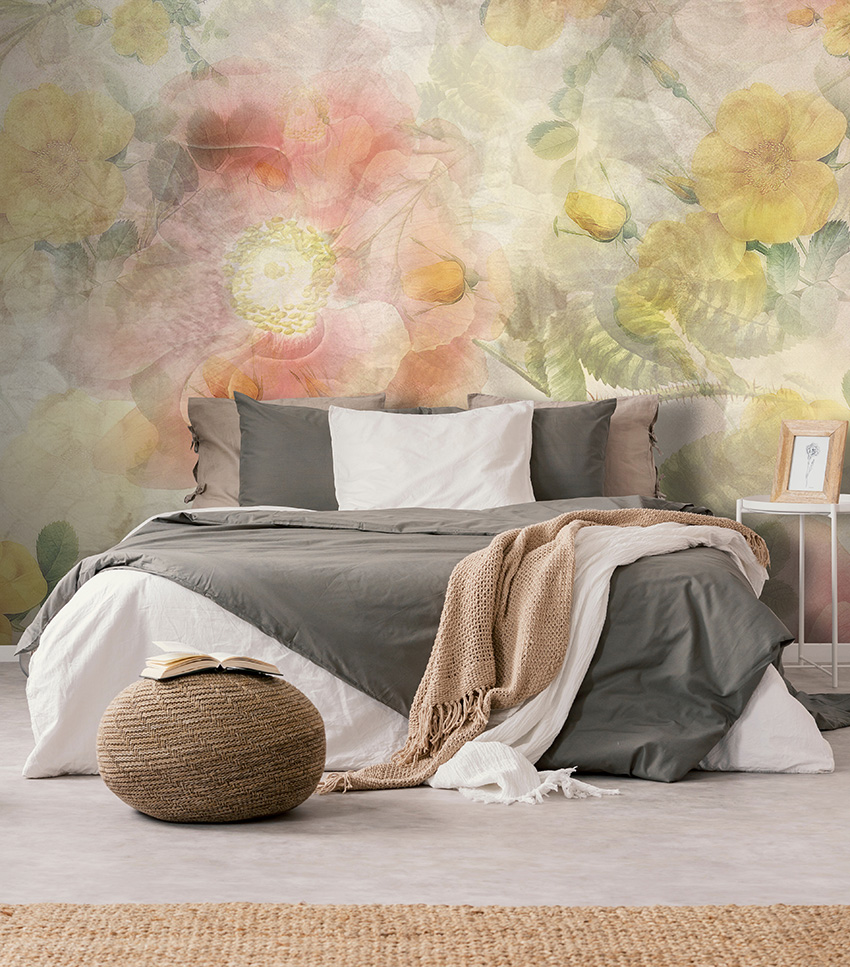 parati fiori delicati