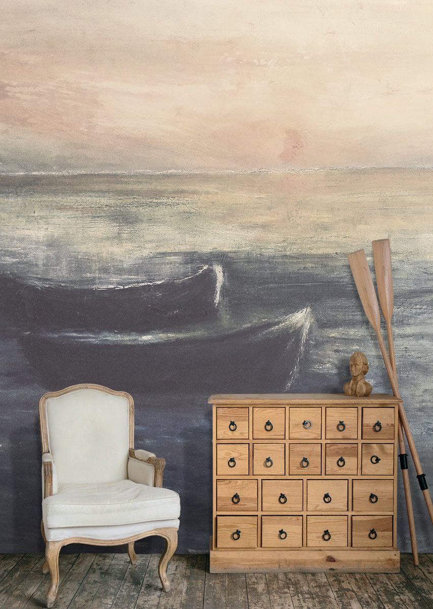 parati barche nel mare