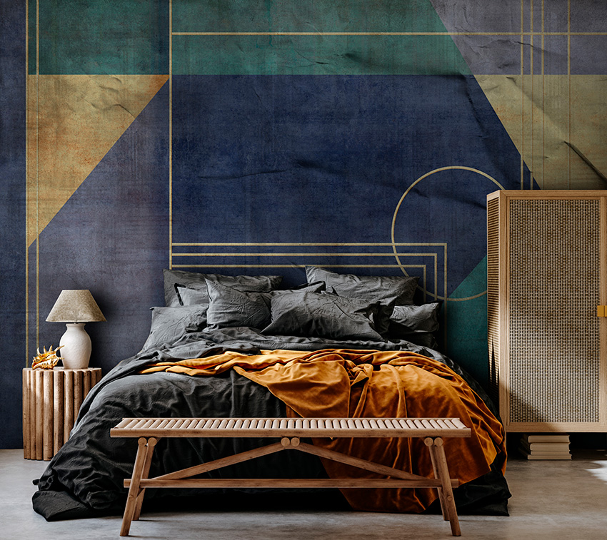 parati sfondo geometrico