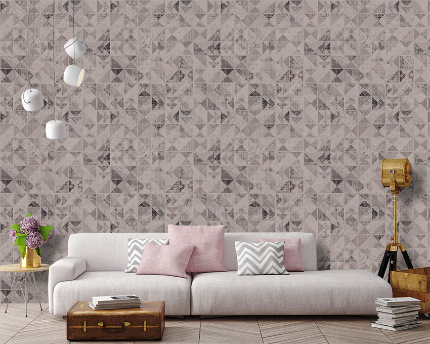 parati texture triangoli