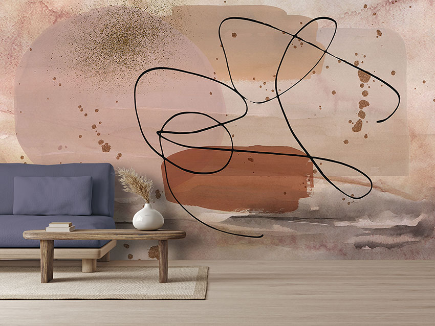 parati armonia geometrica