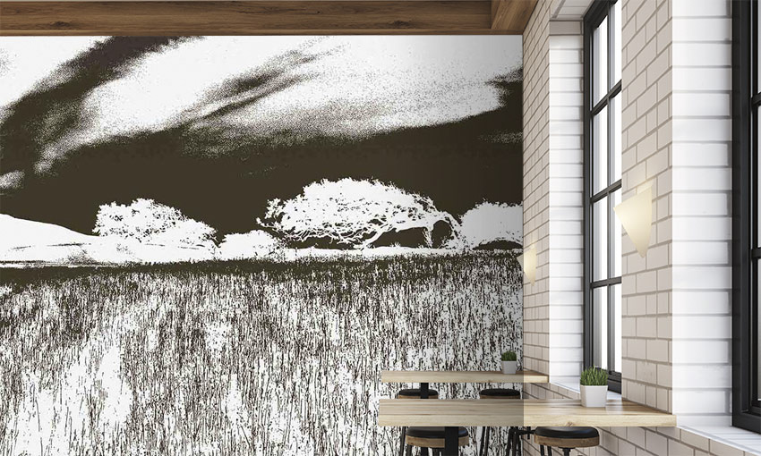 carta da parati vento forte