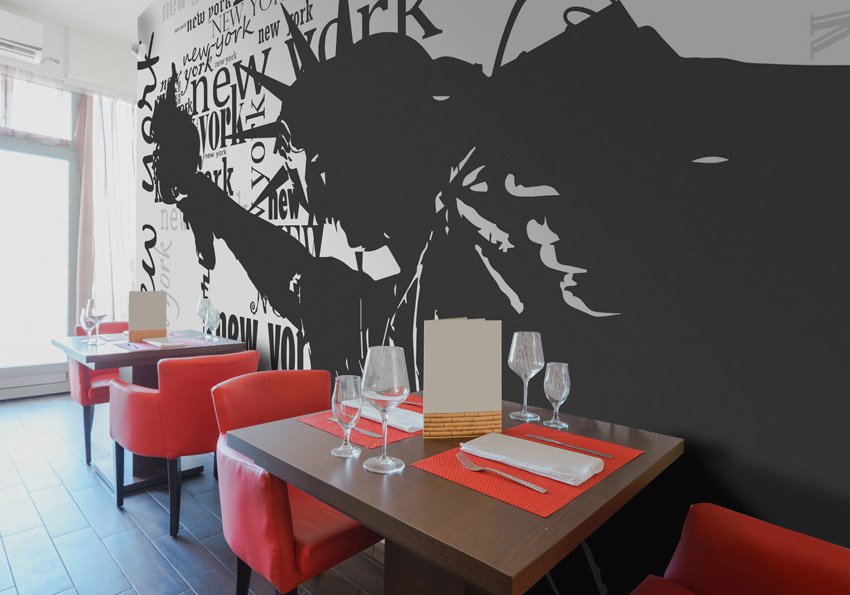 Parati che raffigura il monumento più importante di New York