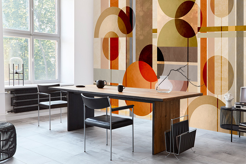 parati geometrie artistiche