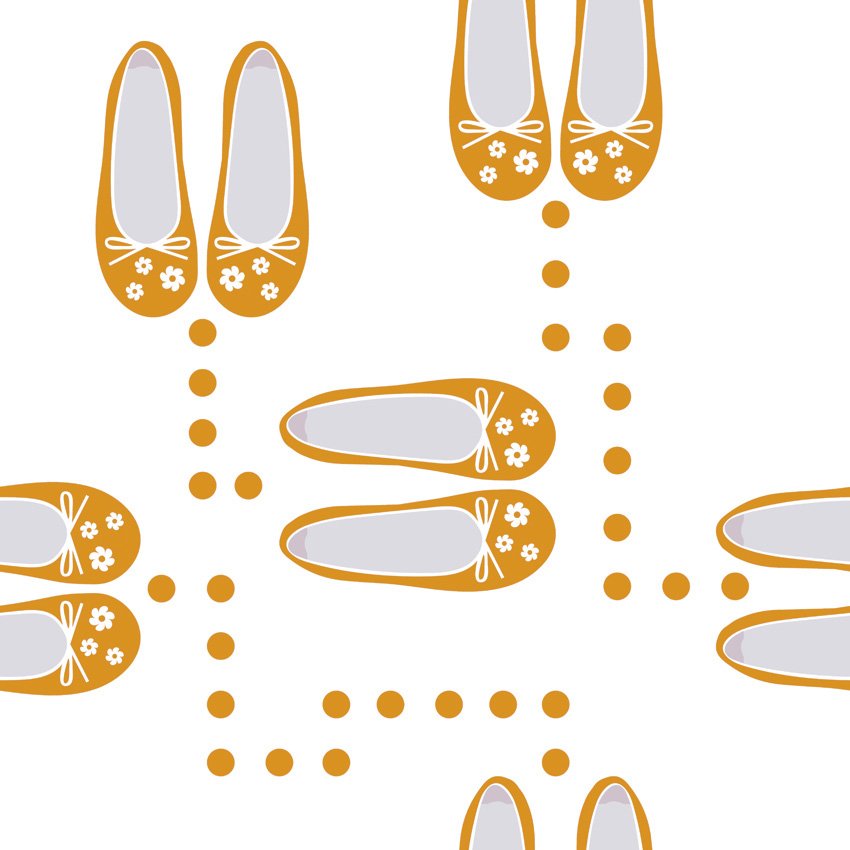 Terza variante di colore della carta da parati