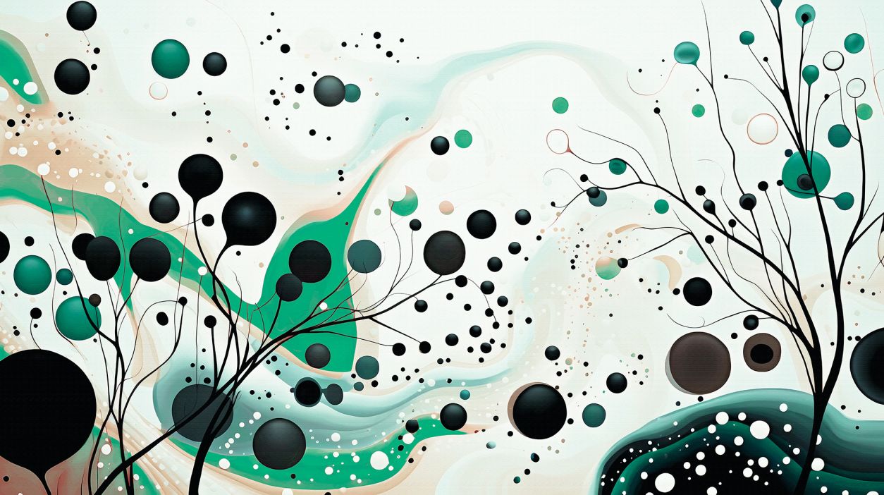 Stanza Soggiorno - Bolle di sapone colore 3 carta da parati bolle di sapone colore 3