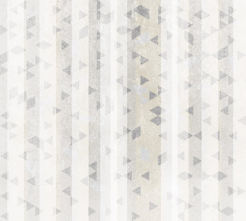 Pareti A righe - Regimental colore 2 Seconda proposta grafica in bianco e nocciola. Codice colore B