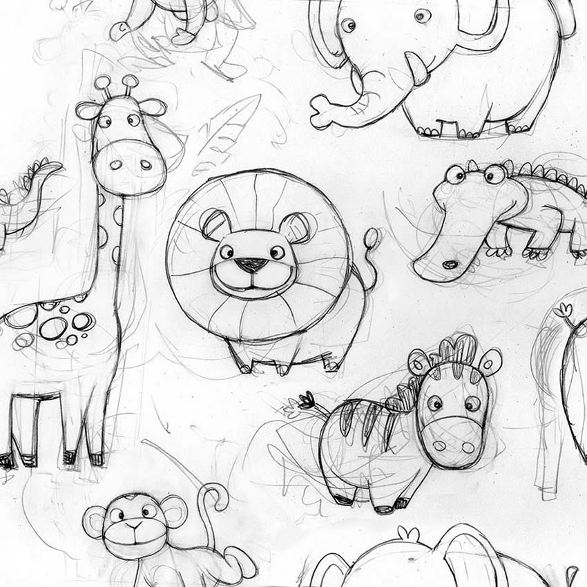 variante della carta da parati in bianco e nero