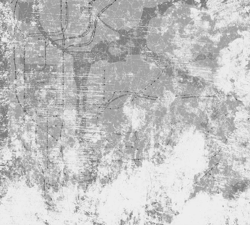 Pareti Effetto cemento - Cartina metropolitana colore 2 Seconda variante di colore per la cartina di NY