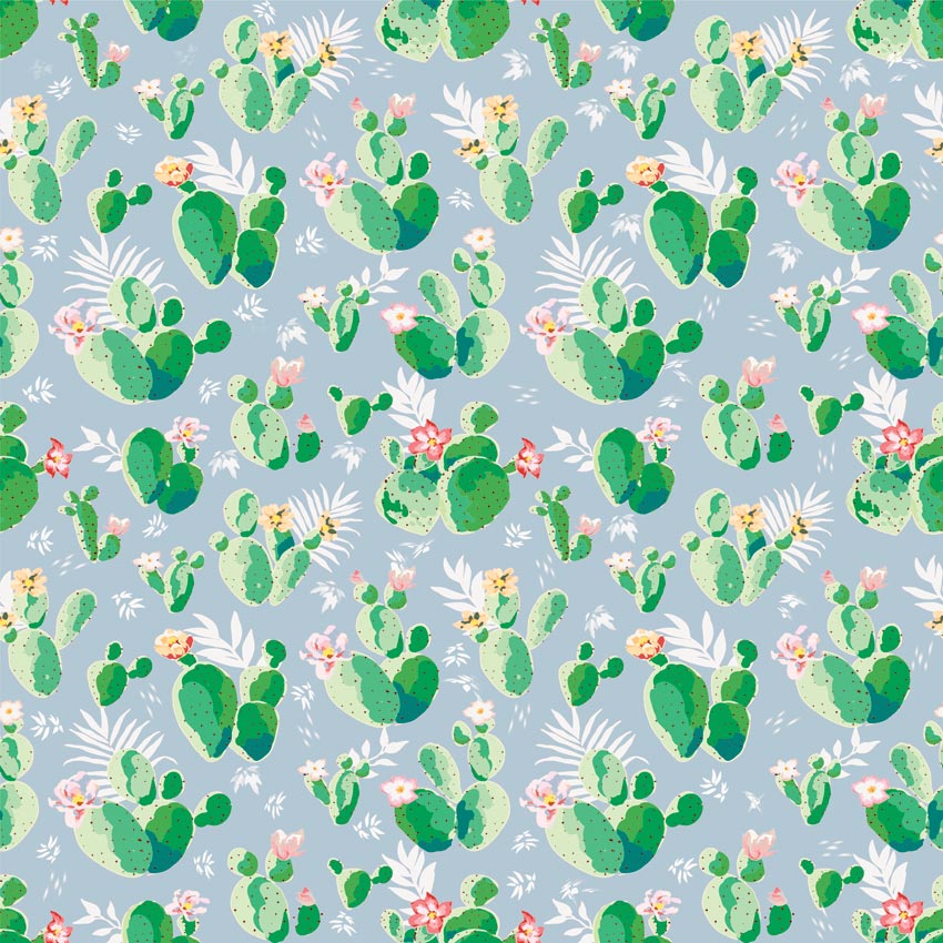 cactus tappezzeria muraria