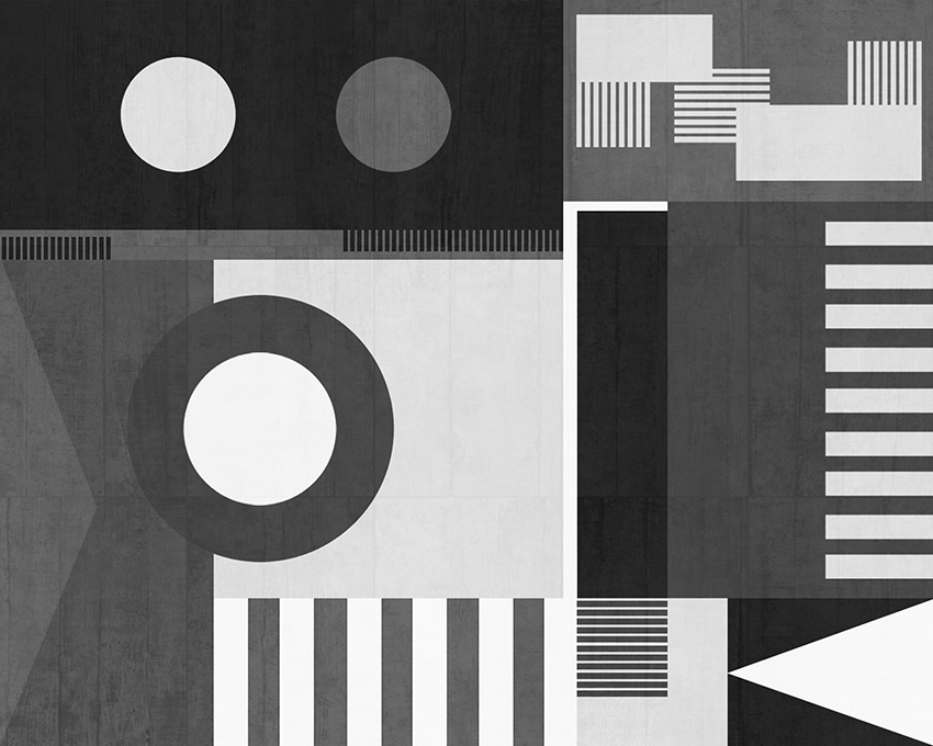 Pareti Vintage - Bauhaus style colore 2